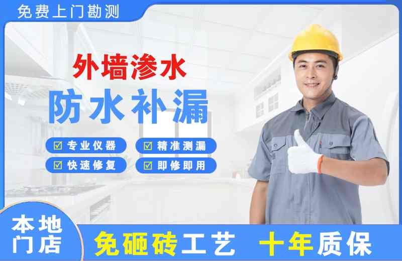 西塞山外墙渗水维修